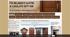 Desktop Screenshot of fabejaratiajto.com