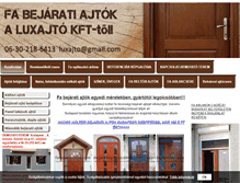 Tablet Screenshot of fabejaratiajto.com